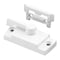 Prime-Line Window Sash Lock 2-1/16 H/C w/Keeper 7/8 H/C Die White w/Screws (Single Pack) F 2914 - alternate 1